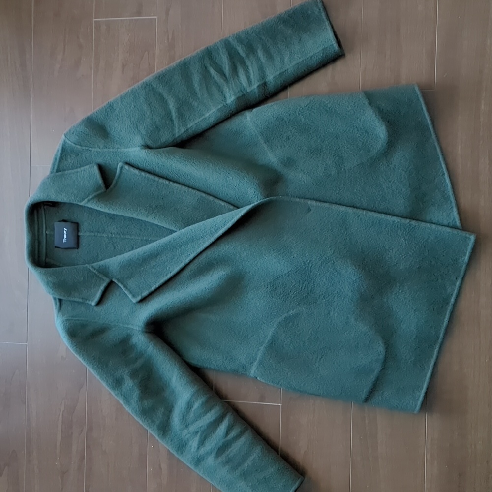 Theory Clairene Wool Cashmere Coat